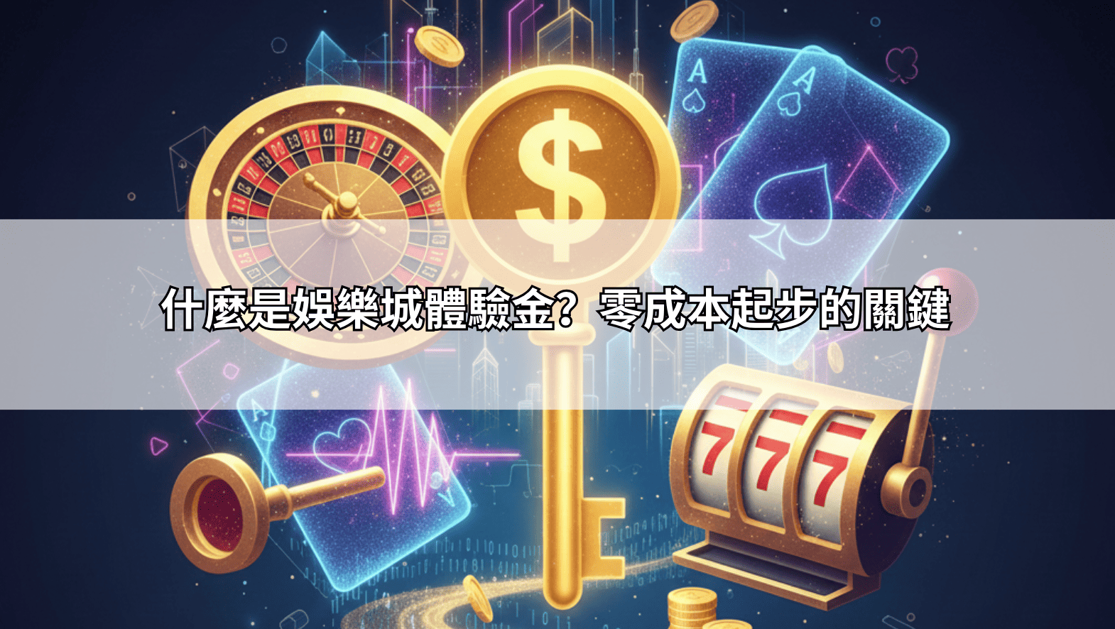 零成本翻身！娛樂城體驗金免流水攻略，教你如何不花錢領到第一桶金