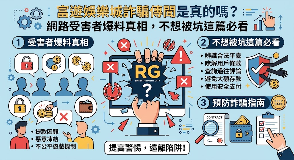 富遊娛樂城詐騙傳聞是真的嗎？網路受害者爆料真相，不想被坑這篇必看