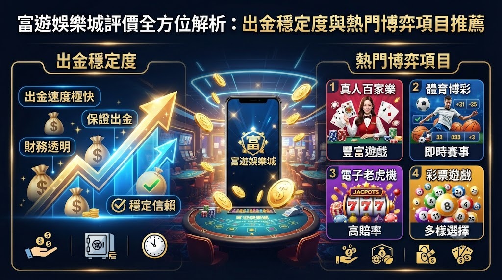 出金穩定度與熱門博弈項目推薦
